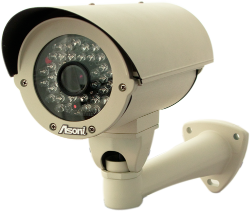Asoni Mega-Pixel IR-80M Progressive CCD Network Camera - CAM432